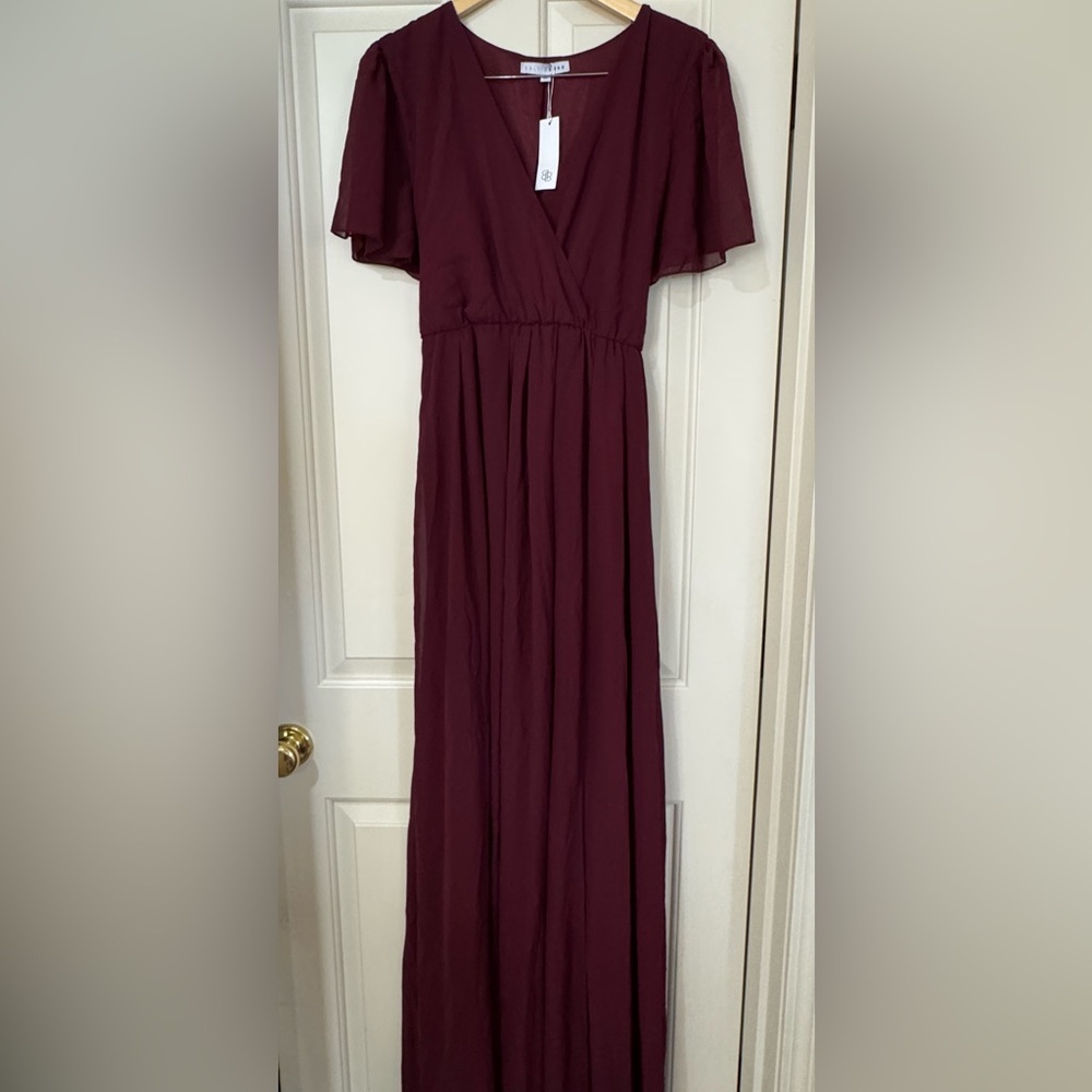 Baltic Born Burgundy Maxi Dress